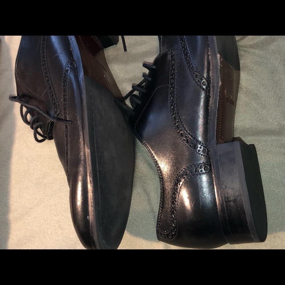Men’s Cole Haan wing tip dress shoes size 13 - Picture 7 of 16